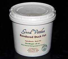 Fat - Rendered Duck Fat (One Gallon)