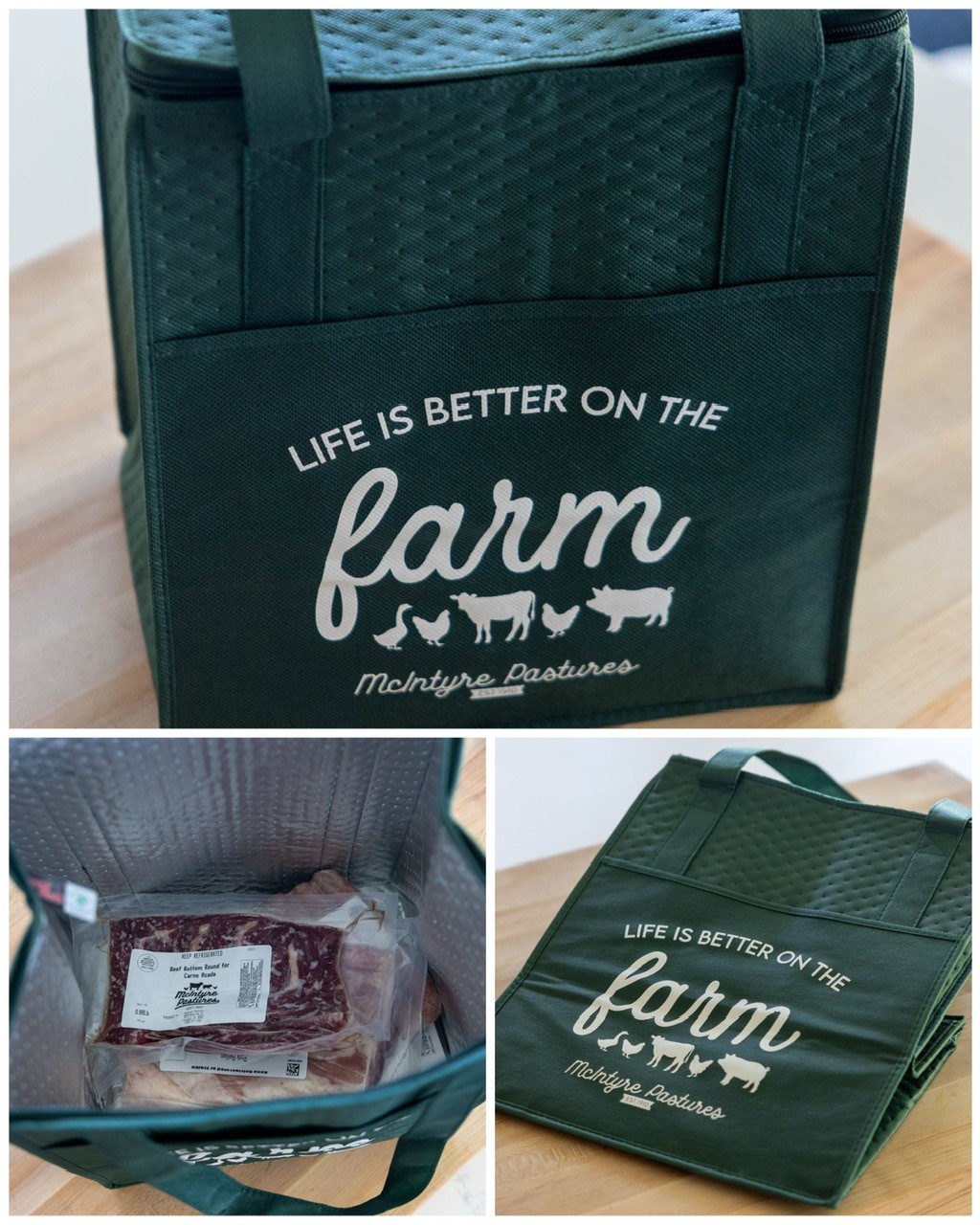 Insulated cooler bags