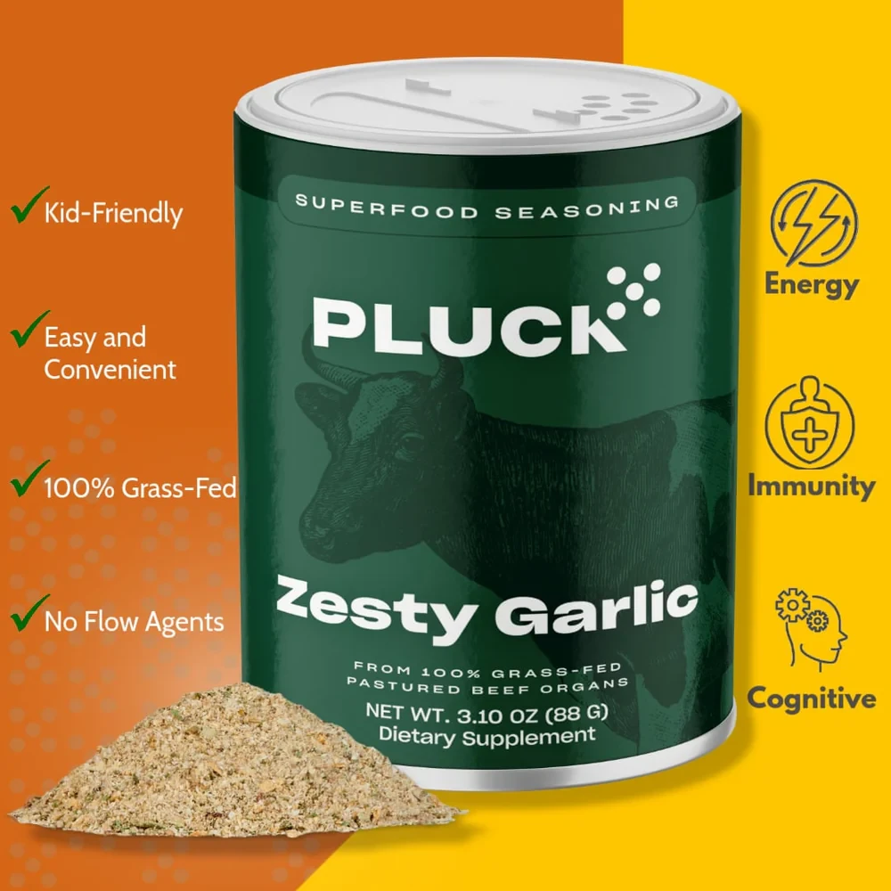 ZESTY GARLIC | PLUCK Organ Seasoning