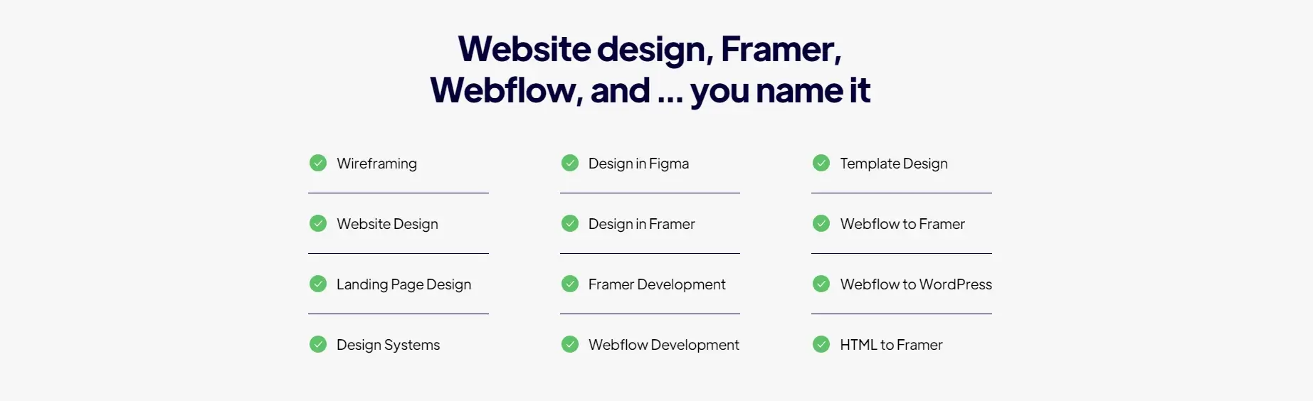 Greatness Design - Website Inspiration Image