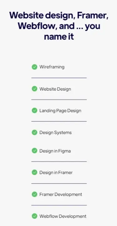 Greatness Design - Website Inspiration Image
