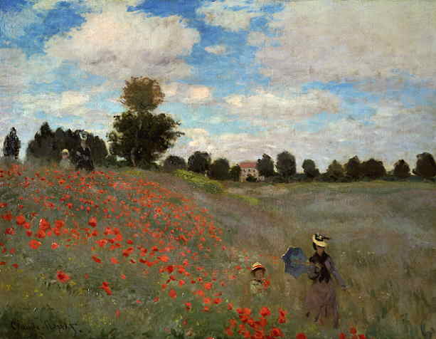 Poppies, Near Argenteuil (Claude Monet)