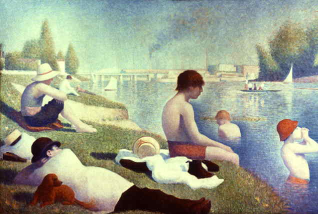 Bathers at Asnières (Georges Seurat)