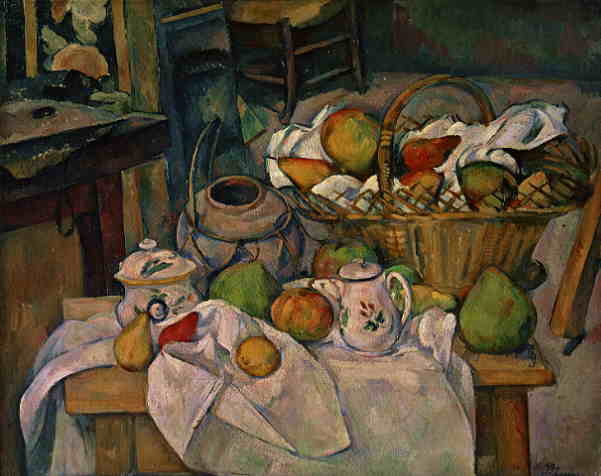 Still Life with a Basket (Paul Cézanne)