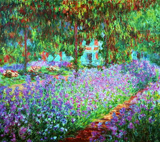 The Artist's Garden at Giverny (Claude Monet)