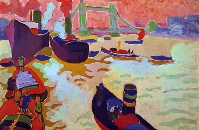 On the Thames (André Derain)