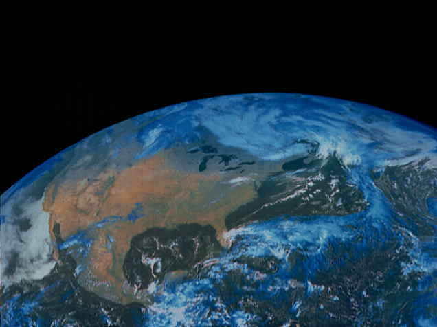 GOES Image of North America