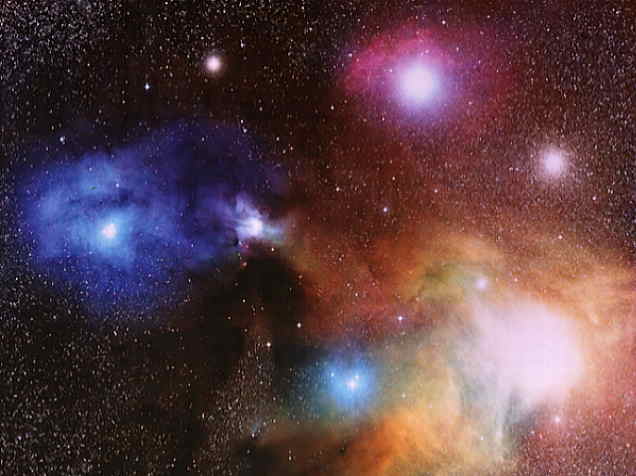 Antares and Gas Clouds