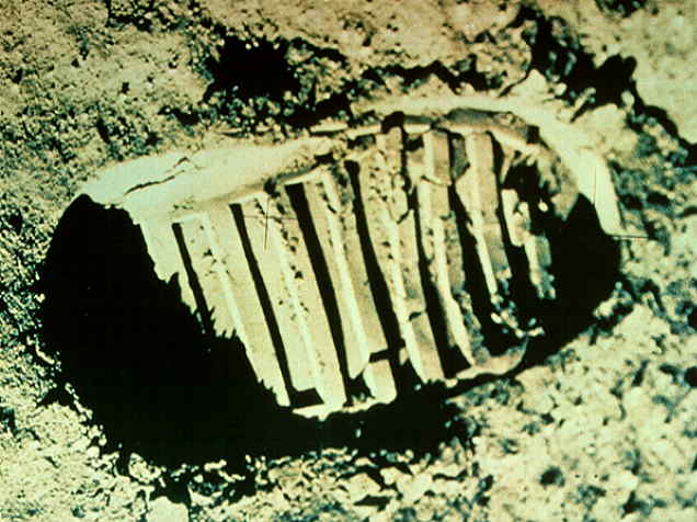 Bootprint on the Moon