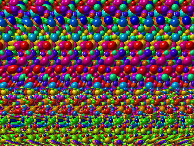 Gumballs Stereogram