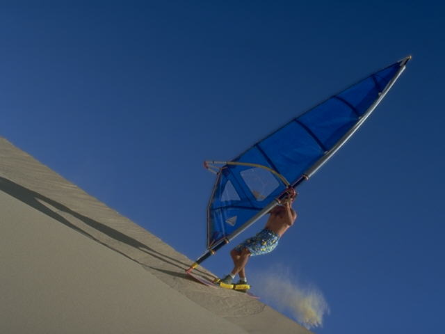 Sand Surfing