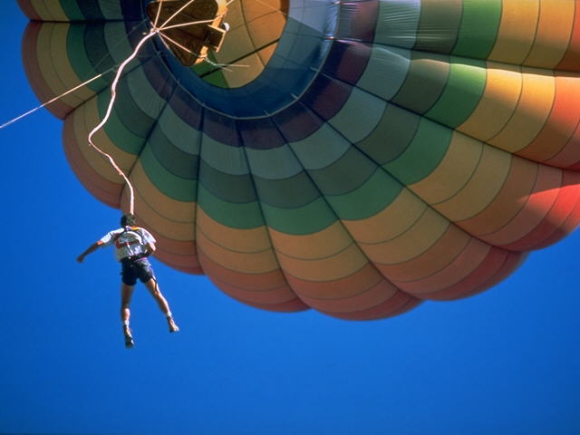 Balloon Bungee Jumping