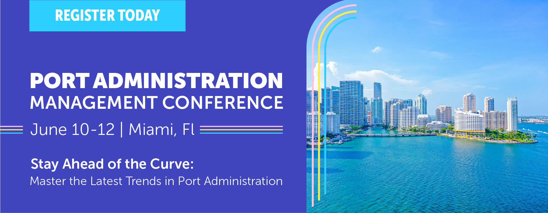 Port Admin Conference Banner Image