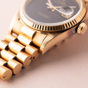1984 Rolex 16018 Onyx Datejust - Gold Unpolished - Image 3