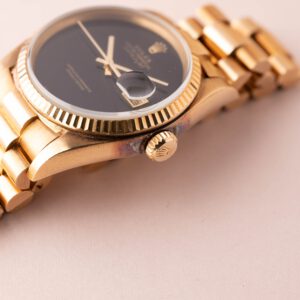 1984 Rolex 16018 Onyx Datejust - Gold Unpolished - Image 10