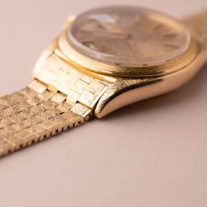 1960 Rolex 1806 Gold Day-Date - Brick Moire Finish - Image 6