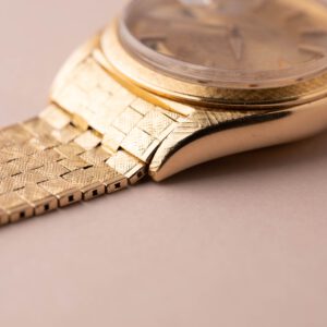 1960 Rolex 1806 Gold Day-Date - Brick Moire Finish - Image 5