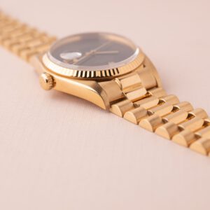 1979 Rolex 16018 Gold Date-Just Onyx Stone Dial - Image 8