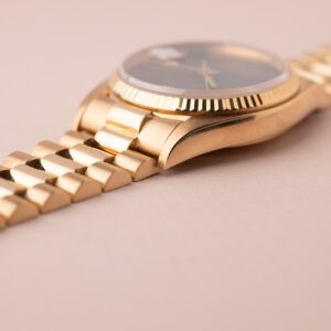 1979 Rolex 16018 Gold Date-Just Onyx Stone Dial - Image 9