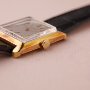 1950s Patek Phillipe Yellow Gold Ice-Cube 2488 - Image 7