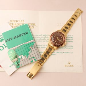 1968 Rolex 1675 Yellow Gold OX Blood Nipple Dial Box & Papers - Image 19