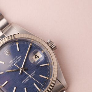 1970 Rolex 1601 Blue Mosaic Dial Date-Just - Image 8