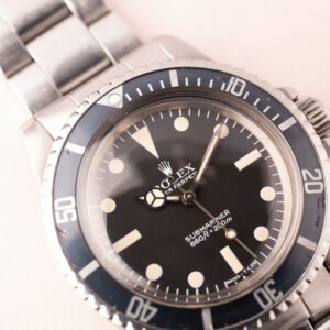 1983 Rolex 5513 MK5 Maxi Submariner Faded Blue Insert - Image 5