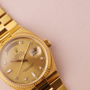 1987 Rolex 19018 OysterQuartz Day-Date unpolished - Image 6