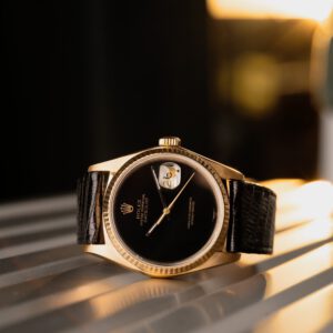 1978 Rolex 16018 Gold Date-Just Onyx Stone Dial - Image 8