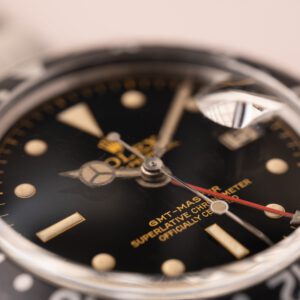 1962 Rolex 1675 Gilt Chapter Ring -unpolished Black Charcoal Insert - Image 6