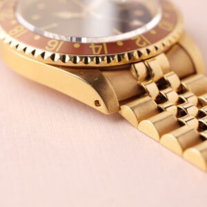 1984 Rolex 16758 Root beer Nipple Dial Yellow Gold GMT - Image 7