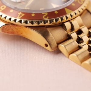 1984 Rolex 16758 Root beer Nipple Dial Yellow Gold GMT - Image 10
