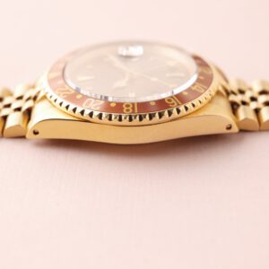 1984 Rolex 16758 Root beer Nipple Dial Yellow Gold GMT - Image 12