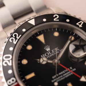 1990 Rolex 16710 Pumpkin Dial Coke GMT - Image 5