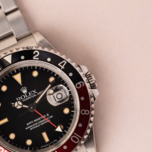 1990 Rolex 16710 Pumpkin Dial Coke GMT - Image 9