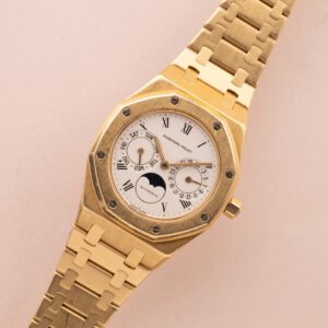 Audemars Piquet 25594 Moonphase Gold White Porcelain dial - Image 3