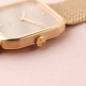 1980 Rolex 4349 Yellow Gold Houndstooth Cellini - Image 10