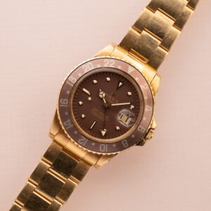 1970 Rolex 1675 Yellow Gold Nipple Dial GMT - Image 3