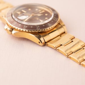 1970 Rolex 1675 Yellow Gold Nipple Dial GMT - Image 14