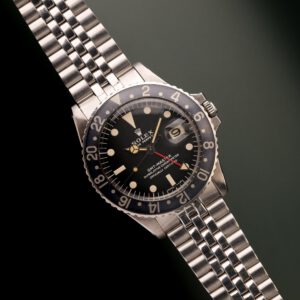 1968 Rolex MK1 1675 Faded Black Insert GMT With Service paper - Image 1
