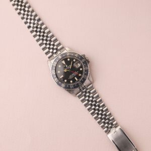 1968 Rolex MK1 1675 Faded Black Insert GMT With Service paper - Image 4