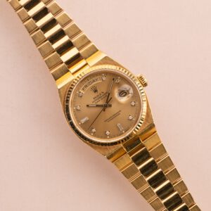 1987 Rolex 19018 OysterQuartz Day-Date unpolished - Image 2