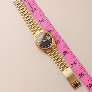 1978 Rolex 18038 Yellow Gold Diamond Stingray Dial Day-Date - Image 5