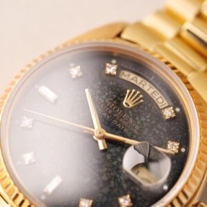 1978 Rolex 18038 Yellow Gold Diamond Stingray Dial Day-Date - Image 8