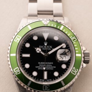 2003 Rolex 16610 T “Flat 4” Kermit Submariner - Image 8