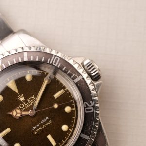 1960 Rolex 5512 Tropical Gilt Chapter Ring Submariner - Image 8