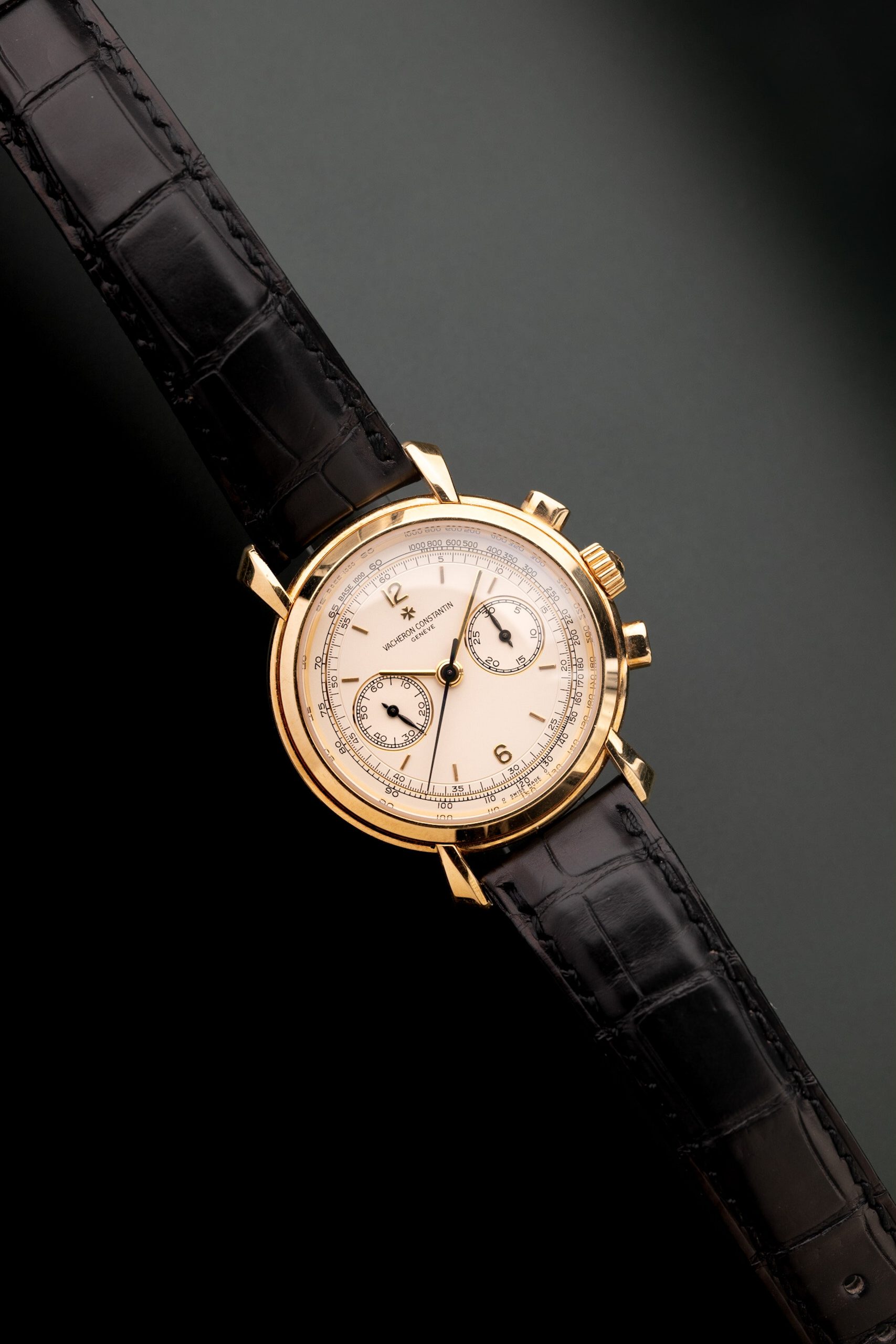Vacheron Constantin 47111 Yellow Gold Chronograph | Grey and Vacheron Constantin 47111 Yellow Gold Chronograph | Grey and