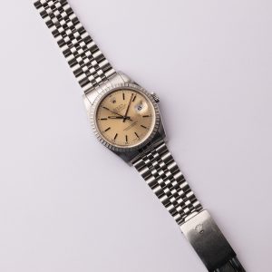 1991 Rolex 16220 Tropical DateJust - Unpolished - Image 2