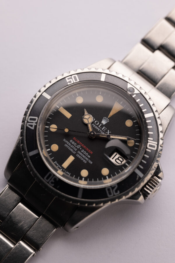 1970 Rolex 1680 Red Submariner – Unpolished