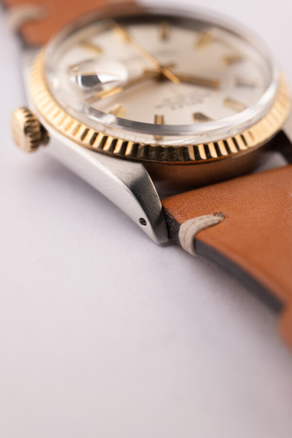 1968 Rolex 1601 Two-Tone Wide Boy Datejust